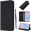 LSPCASA Custodia con Samsung Galaxy A56 5G 6,7 Pollici Premium Pelle PU Flip Protettiva Cover Con Slot Per Schede e Funzione Supporto Custodia Cover Portafoglio con Samsung Galaxy A56-Nero