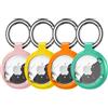 Inesore Case for Apple AirTag 1/2, Waterproof Holder 4 Pack | Carbon Fibre Look for AirTag Key Fob, Scratch-Resistant Mount for Pet Collars, Luggage Tags, Bright