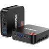 ACEMAGIC Kron Mini K1 Mini PC, AMD Ryzen 5 7530U (GB, 16, GB, 1024) | Mini computer con Windows 11 Pro, WiFi 6, 4K UHD, AMD Radeon per ufficio/programmazione/design creativo