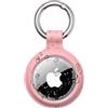 PESTON Porta AirTag, Custodie IP67 per Apple AirTag 1ª e 2ª Gen | Protezione AirTag, silicone da 2,5 mm, portachiavi in lega di zinco, per chiavi, valigie, zaini e collari, AirTag non incluso
