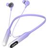 Xmenha Cuffie Bluetooth in Ear senza fili con gancio, auricolari sportivi con microfono, magnetici, senza fili, con cavo, per corsa, sport, jogging