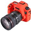 ZORSOME Custodia protettiva per fotocamera Canon EOS 6D, in gomma siliconica, colore rosso