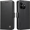 XINNI Cover per Xiaomi Redmi Note 17 Pro 5G | Custodia Semplice Cellulare Libro Antiurto Flip Pelle PU/TPU Magnetica Case