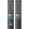 Xiaodib Telecomando di ricambio per TV Samsung, confezione da 2, nessuna | Per tutte le serie Samsung Smart TV: Neo, OLED, QLED, Crystal UHD, Frame, Serif, Terrace, Sero, Micro LED, Monitor