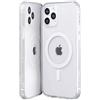 PhoneThrone Custodia Magnetica Compatibile con MagSafe con HaloLock con iPhone 14 PLUS Antiurto, Resistente all'Ingiallimento, Retro Resistente ai Graffi, Trasparente (IPHONE 14 PLUS)