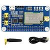 Waveshare SX1262/SX1268 LoRa HAT For Raspberry Pi, UART Interface, Comes with a 433MHz Antenna, Suitable for Industrial manufacturing, Smart home, Smart Farm, Hotel Scheme
