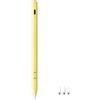 MEKO Penna universale per touchscreen per tablet e telefono cellulare con | Compatibile con iPad, iPhone, Android, Samsung e Xiaomi, per scrivere e disegnare su touch screen capacitivi (giallo)