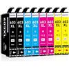 SINOPRINT 603XL Cartucce Compatibili per Epson 603 XL Multipack per Expression Home XP-2100 XP-2105 XP-3100 XP-4100 Workforce WF-2810 WF-2830 WF-2850 (2 Nero, 2 Ciano, 2 Magenta, 2 Giallo)