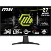 MSI MAG 275QF Monitor Gaming 27 WQHD - Pannello Rapid IPS (2560 x 1440), 180 Hz / 0,5ms (GtG, Min.), Copertura 101% sRGB, Design Senza Cornice, HDR Ready - DisplayPort 1.4, HDMI 2.0b (WQHD@144Hz)