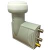 Digiquest LNB SCR 2LEGACY (scr unicable 4+2 legacy) con doppia schermatura |Distribuisce il segnale satellitare fino a 4 decoder con un unico cavo coassiale.Ideale per segnali SD, HD, 3D, 4K.