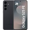 Samsung Galaxy S25 FE [versione AU], telefono AI, JetBlack, design sottile e leggero, display FHD da 6,7 pollici, fotocamera da 50 MP, Exynos 2400, memoria da 128 GB, memoria da 8 GB, batteria da 4900