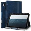 Antbox - Custodia con Portapenne Apple e Funzione Auto Sonno-Veglia in Pelle PU per iPad Air 4a Generazione 2020 iPad 10,9 Pollici (Blu)