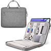 Inateck Custodia Tablet Compatibile con MacBook Air 13 M3/M2/M1 2024-2018, MacBook Pro 13 M2/M1 2022-2016, 13 Pollici iPad Pro M4 2024, 13-Pollici iPad Air M2 2024