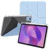FDHYFGDY Cover per Lenovo Idea Tab 11, [Ultra sottile e antiurto] Design Pieghevole a Forma di Y, SmartWake/Sleep, con Portapenne, Custodia Protettiva per Lenovo Idea Tab - Blu