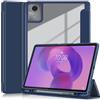 YRH - Custodia per Lenovo Idea Tab con supporto per penna 11 pollici 2025, [Auto Wake/Sleep] Cover posteriore trasparente per tablet Lenovo 11 [TB336ZU /TB336FU] (Blu marino)