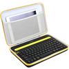 Khanka Eva Borsa da Viaggio Custodia Caso Case per Logitech K480 Tastiera Multidispositivo Bluetooth Keyboard.(Solo Custodia)