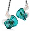 Yinyoo KBEAR Storm in Ear Cuffie Monitor, Auricolari Cablati 1DD Auricolari Professionali Da Palco, Bassi Bassi Intensi Suono Chiaro Per Musicista Cantante, Spina Da 3,5 mm, Cavo Staccabile
