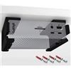 Mobilefox Supporto per docking station da parete, adatto per CalDigit TS4 Thunderbolt Dock