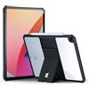 TECHGEAR Custodia rigida per Apple iPad 10,2 2021/2020/2019 (7a/8a/9a generazione) Custodia protettiva ibrida robusta e sottile con supporto, protezione resistente con retro trasparente