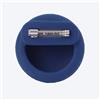 Generic Custodia protettiva in silicone per Airtag, custodia protettiva per Airtag, custodia invisibile colorata anti-smarrimento con spilla, blu