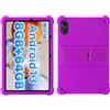 FKQLH Custodia Silicone Morbido Skin Leggero Custodia Protettiva per Bambini Supporto Cover per UMIDIGI G3 Tab/UMIDIGI G2 Tab/UMIDIGI G1 Tab 10.1 Tablet, Viola
