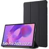 Simpeak Cover Compatibile per Lenovo Idea Tab Pro 2025 (12.7''), Custodia in Pelle PU Compatibile con Idea Tab 2025 11 Pollici Ultra-Sottile Folio Supporto Smart Cover Auto Sveglia/Sonno (Nero)