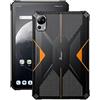 FOSSiBOT DT1 Rugged Tablet, Batteria 11000mAh, 16GB+256GB(1TB Extend), 48MP+16MP Fotocamera,10.4'' 2K Display Android 13 IP68 IP69K Tablet,Dual SIM 4G, 4 Stereo Altoparlante, GPS Arancione