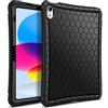 FINTIE Cover per iPad (A16) 11ª Gen 11 (2025) / iPad 10ª Gen 10.9 (2022) | [Serie Honey Comb] Ultra Leggera Custodia Antiurto Cover Protettiva in Silicone, Nero