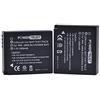 PowerTrust DMW-BLG10 DMW-BLE9 DMW-BLG10E - Batteria per Panasonic DC-TZ90 DMC-TZ100 DMC-GX7 DMC-TZ80 DC-LX100 II, DMC-GX7 DMC-GF6 DMC-GX80 DC-GX9 DMC-TZ101, confezione da 2