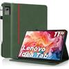 AsWant Custodia Cover per Lenovo Idea Tab 11 Pollici 2025,Verde | Slim PU,Ultra Sottile in PU Pelle,Supporto,Scomparto per schede,Compatibile con TB-336ZU/336FU