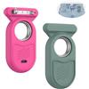 Générique 2 Pezzi Custodie in Silicone per Samsung Galaxy SmartTag2 2023, con Pin Cover in Silicone per Smarttag2 Localizzatore di Tracciamento Dispositivi GPS Anti-Caduta Resistente ai Graffi Portatile