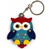 Dingfeiyu Pelle Cover Compreso Portachiavi per Apple Airtag, GPS Localizzatore Custodia per Bambini, Anziani, Animali Domestici, Zaino, Bicicletta, Valigia