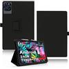 yystao Custodia protettiva per tablet TABWEE T90 da 11 pollici, yystao, in pelle PU, compatibile con TABWEE Tablet T90, cinturino da polso, design completamente avvolgente, colore nero