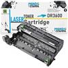 Mondo Stampa Tamburo Drum compatibile con Brother DR-3600 Nero 75K Pagine | Ideale per DCP-L5510DW HL-L5210 L6210DW L6410DN MFC-L5710 L6710DW L6910DN. Alta resa, immagini nitide, zero aloni.