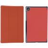 REY Custodia Smart Cover pieghevole per LENOVO TAB M10 HD 10.1 (X306 - X306X - X306F), Flip Smart Cover, Custodia protettiva, Rosso