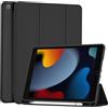 ProCase Cover con Portapenna per iPad 10.2 9a/8a/7a Generazione (2021/2020/2019) - Custodia Compatibile con iPad A2602, A2603, A2604, A2605, A2270, A2428, A2429, A2430, Nero