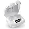 DENVER TWE-38 Bluetooth Earbuds, bianco, 3,70 x 4,50 x 6,70 cm