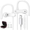 ASKUBSKU Cuffie USB C con Archetto per iPhone 17 16e 15 5G,In Ear Auricolari Tipo C | Auricolare con Cavo Microfono per Galaxy A57 A37 A55 A35 Samsung S26 Pixel 10 9 Xiaomi POCO X8 Pro per Fitness,Corsa,Palestra