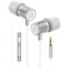 LUDOS ULTRA Auricolari In-Ear Cuffie, Cuffiette con Filo e Microfono, Garanzia 5 Anni, Massimo Comfort, Audio Cristallino, Bilanciamento Alti e Bassi, Nuovo Memory Foam, Cavo Resistente, Bassi