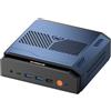 BOSGAME VTI-490 AI Workstation Mini PC Intel Ultra 7 358H 64GB LPDDR5X Arc B390 GPU, 1TB NVMe SSD,