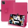 toergy Custodia protettiva per Whitedeer G13 Android 15 Tablet con passante e funzione di supporto e anti-goccia, design sottile e semplice, viola