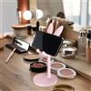 Generic Supporto per cellulare da tavolo, carino supporto per telefono regolabile con cuscinetto antiscivolo, supporto con orecchie di coniglio progettato per tutti i telefoni cellulari e tablet, accessori