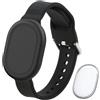 RenSheng GPS Braccialetto Compatibili con Xiaomi Smart Tag Cinturini, Silicone Morbido, Impermeabile e Traspirante, Custodie Protettive con Localizzatore per Bambini e Anziani (L'host Non Include)