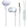 UBSOUND Smarter PRO Cuffie Auricolari In-Ear Ergonomiche con Microfono e Telecomando, Jack 3,5mm, Bianco, Cavo Antinodi, Leggere Satinate per Smartphone iPhone Game PC, Garanzia 2 Anni