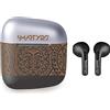 SMARTY2.0 - Auricolari Bluetooth Collezione Tribal Māori SW037A - Colore Nero - Bluetooth 5.0, Compatibile iOS/Android/Windows, Durata Batteria 5 ore, Elevata Qualità del Suono, Portata 15 Metri