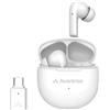 Avantree Reverb - Auricolari Wireless per PC, PS5, PS4, Trasmettitore USB C | & Adattatore USB, Cuffie Bluetooth con Microfono con Cancellazione del Rumore, AptX Adaptive Bassa Latenza