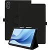 Generic Custodia protettiva per tablet Blackview Mega 2 da 12 pollici Android 14, con cinghia da polso, supporto e funzione anti-goccia, design elegante e semplice, blu