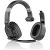 ANSTEN Headset mit mikrofon Bluetooth mit ANC & 40h Akkulaufzeit - Ultra-Komfortables Bluetooth Headset mit mikrofon mit Kristallklarer Sprachübertragung für Büro, Reisen & Online-Meetings