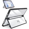 SSS·GRGB Custodia aggiornata per Microsoft Surface Pro 11/Surface Pro 10/Surface Pro 9/Surface Pro 8 da 13 pollici, custodia robusta all-in-one compatibile con tastiere di tipo, semitrasparente