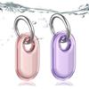 Dingfeiyu Portachiavi per Samsung Galaxy SmartTag2, Localizzatore di Chiavi SmartTag2 Portatile per Zaini e Animali Domestici, Custodia Anti-graffio (Rosa + Viola)